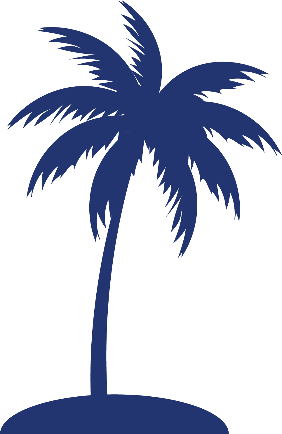 Palm tree graphic